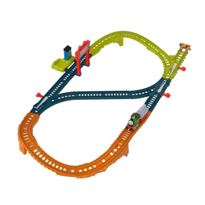 THOMAS SET DE JOACA CU LOCOMOTIVA PUSH ALONG PERCY SI ACCESORII - Img 5