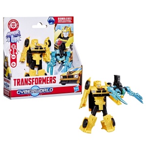 TRANSFORMERS CYBERWORLD ROBOT BUMBLEBEE BLINDAT TRANSFORMABIL - Img 2