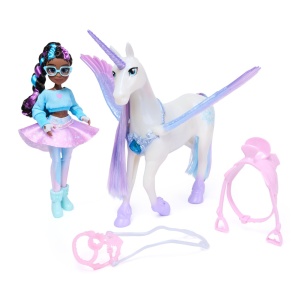 UNICORN ACADEMY SET MAGIA PIETRELOR PRETIOASE PAPUSA LAYLA SI UNICORNUL GLACIER - Img 3