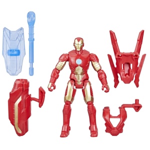 AVANGERS EPIC HERO BATTLE GEAR FIGURINA IRON MAN 10CM - Img 2