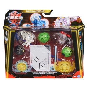 BAKUGAN SET DE LUPTA SPECIAL ATTACK BRUISER, SPECIAL ATTACK OCTOGAN VENTRI,HAMMERHEAD, BUTTERCLAW