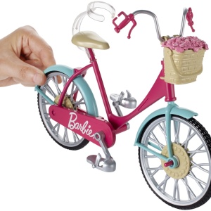 BARBIE BICICLETA ROZ LUI BARBIE - Img 5