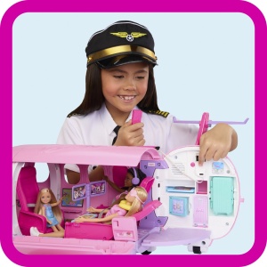 BARBIE DREAM LAND AVION DE VIS CU ACCESORII - Img 4