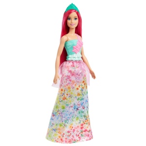 BARBIE DREAMTOPIA PAPUSA PRINTESA CU PAR ROZ - Img 3