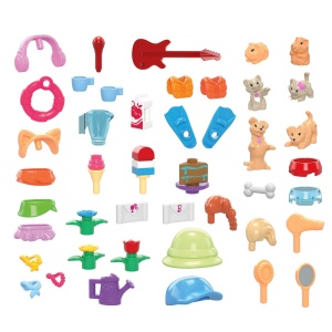BARBIE MEGA BLOKS SET DE JOACA DREAMHOUSE BARBIE COLOR REVEAL - Img 6