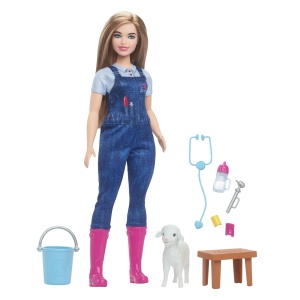 BARBIE PAPUSA BARBIE YOU CAN BE MEDIC VETERINAR - Img 3