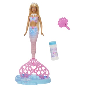 BARBIE PAPUSA SIRENA CU BALOANE DE SAPUN - Img 2