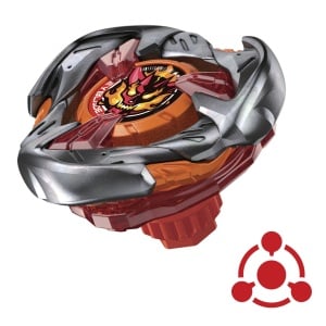 BEYBLADE X LET IT RIP SET LANSATOR SI ROATA HAMMER INCENDIO 3-70H - Img 8
