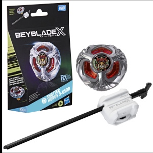 BEYBLADE X LET IT RIP SET LANSATOR SI ROATA SHATTER HORUS 9-65GB - Img 5