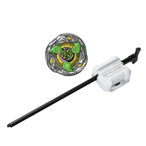 BEYBLADE X LET IT RIP SET LANSATOR SI ROATA STUN MEDUSA 9-60GB - Img 2