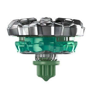 BEYBLADE X LET IT RIP SPIRALA RIDGE TRICERATOPS 9-80GN - Img 4