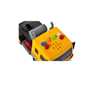 Camion MalPlay cu platforma si 4 masinute incluse, cu sunete si lumini, 37 cm - Img 3