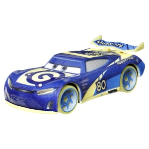 CARS GLOW RACERS MASINUTA METALICA DAN CARCIA SCARA 1 LA 55 - Img 3