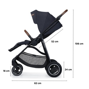 CARUCIOR KINDERKRAFT ALL ROAD, IMPERIAL BLUE - Img 5