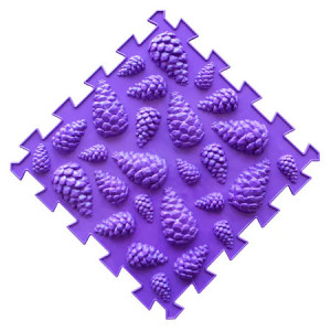 Covor ortopedic pentru copii Forest, Ortho Puzzle, PVC, multicolor - Img 4