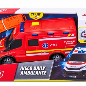 DICKIE TOYS AMBULANTA IVECO SCARA 1 LA 32