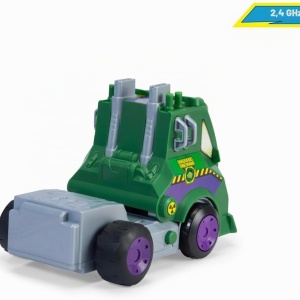 DICKIE TOYS MARVEL RAZBUNATORII MASINA RC CU TELECOMANDA 2.4GHz HULK SMASH CU SUNETE SCARA 1 LA 24 - Img 7