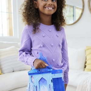 DISNEY FROZEN SET DE JOACA PAPUSA ELSA SI CASTELUL DE GHEATA CU ACCESORII - Img 4