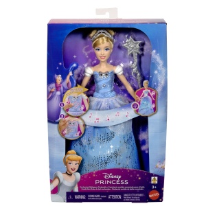 DISNEY PRINCESS PAPUSA CENUSAREASA INTERACTIVA CU ROCHIE LUMINOASA - Img 2