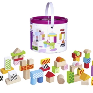 EICHORN COLOR SET BLOCURI DE CONSTRUCTIE DIN LEMN - Img 2