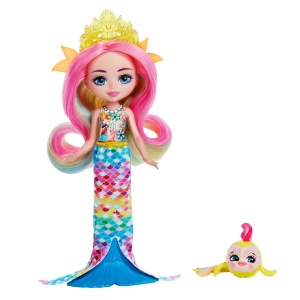 ENCHANTIMALS PAPUSI SI ANIMALUTE RADIA RAINBOW FISH SI FLO - Img 2