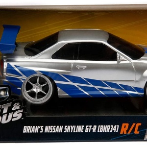 FAST&FURIOUS NISSAN SKYLINE GTR 1:24