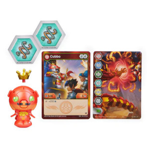 Figurina Bakugan Cubbo - King Rosu - Img 2
