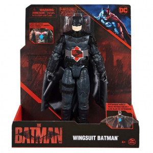Figurina Batman in Haina Speciala cu Aripi, 30cm - Img 2