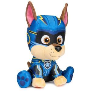 Figurina de Plus Paw Patrol The Movie, Chase, 23cm - Img 4