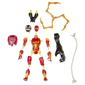 Mix Mashers Iron Spider 12 cm – imagine cu figurină și accesorii incluse