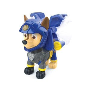 Figurina Paw Patrol, Moto Pups, Chase cu insigna - Img 4
