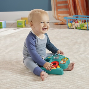FISHER PRICE ANIMAL FRIENDS CENTRU DE ACTIVITATI CASUTA DIN COPAC - Img 3