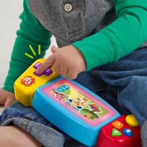 FISHER PRICE LAUGH&LEARN CONSOLA BEBE IN LIMBA ROMANA - Img 5