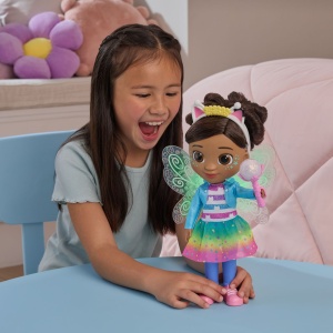 GABBYS DOLLHOUSE FAIRYLANDIA MAGIA PAPADIEI PAPUSA GABBY INTERACTIVA 33CM - Img 5