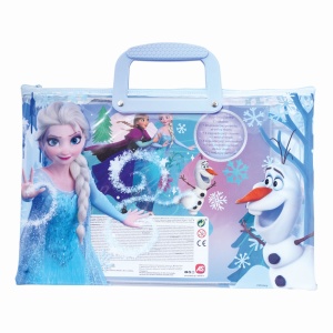 HAPPI HOBBI SET PICTURA GEANTA TRANSPARENTA FROZEN AVENTURA INGHETATA - Img 6
