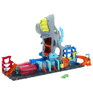 HOT WHEELS CITY COLOR REVEAL SPALATORIE AUTO 91CM - Img 3