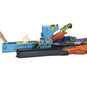 HOT WHEELS CITY TRANSFORMAREA GARAJULUI DE CASCADORII CU MASINUTA INCLUSA - Img 5