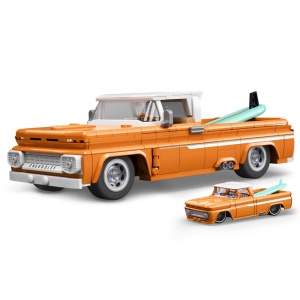 HOT WHEELS ELITE SERIES SET DE CONSTRUCTII CAMIONETA PERSONALIZATA CHEVROLET 1962 - Img 3