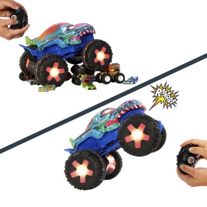 HOT WHEELS MONSTER TRUCK MEGA WREX ALIVE RC SCARA 1 LA15 - Img 8