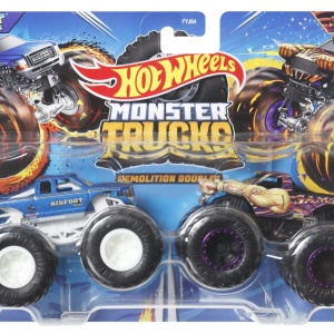 HOT WHEELS MONSTER TRUCK SET 2 MASINI SCARA 1 LA 64 BIGFOOT SI SAMSON