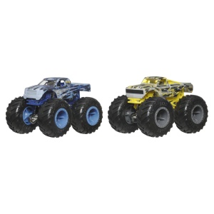 HOT WHEELS MONSTER TRUCK SET 2 MASINI THE 909 SI PURE MUSCLE SCARA 1 LA 64 - Img 3