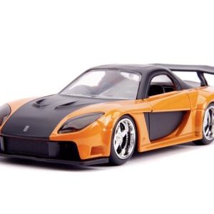 JADA FAST & FURIOUS LEGACY SERIES SET 2 MASINUTE METALICE HONDA CIVIC SI MAZDA RX-7 SCARA 1:32 - Img 6