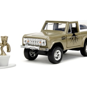 JADA MARVEL SET MASINUTA METALICA FORD BRONCO SI FIGURINA GROOT - Img 2