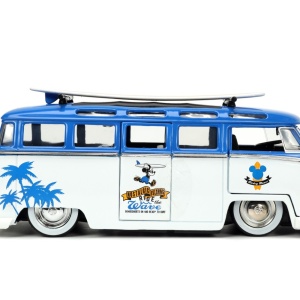 JADA MASINA DIN METAL VOLKSWAGEN T1 BUS SCARA 1 LA 24 SI FIGURINA MICKEY MOUSE - Img 5