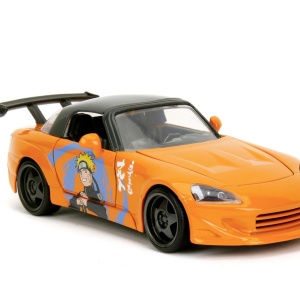 JADA NARUTO SHIPPUDEN SET FIGURINA NARUTO SI MASINUTA METALICA HONDA 2001 S2000 SCARA 1:24 - Img 6