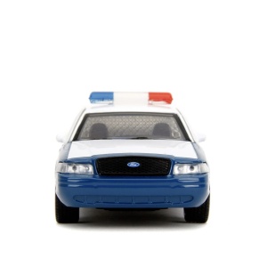 JADA THE WALKING DEAD RICK CRIMES MASINUTA METALICA FORD CROWN VICTORIA SCARA 1:32 - Img 3