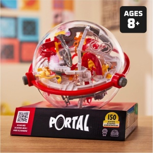 Joc de societate, Spin Master, Perplexus Portal, 150 etape, multicolor, 26.67x22.86x20.96cm - Img 7