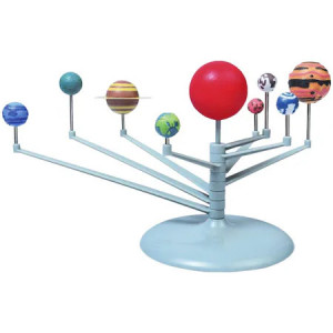 Joc educational Malplay Sistemul solar 3D fosforescent pentru asamblat cu 25 accesorii - Img 5