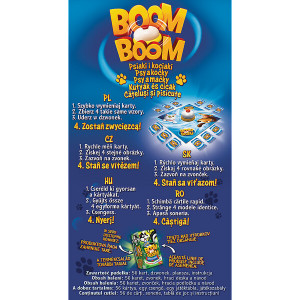 Joc Educativ Trefl Boom Boom, cu Catelusi si Pisiute - Img 3