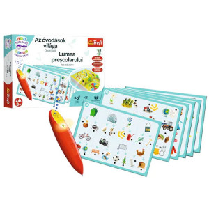 Joc educativ Trefl, Micul explorator - Cu creion magic, Lumea Prescolarului - Img 4